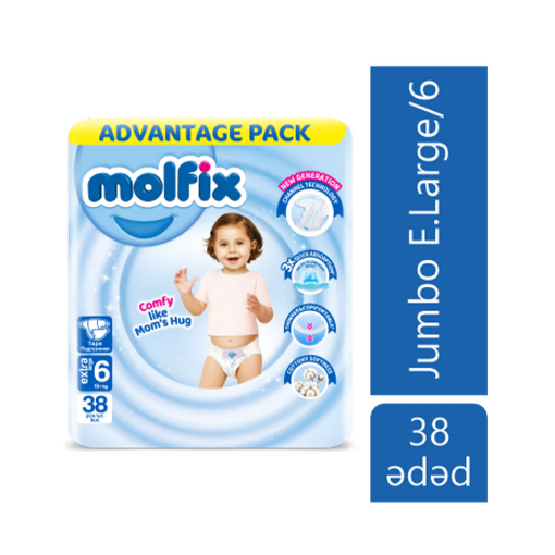 MOLFIX UŞAQ BEZİ N6 38 LI şəkli