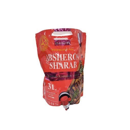 ABSERON QIRMIZI ŞƏRAB 3 L KƏMŞİRİN şəkli