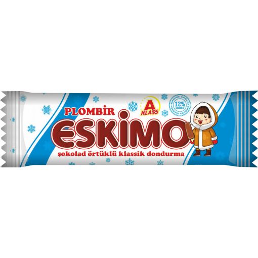 A KLASS DONDURMA 65 Q PLOMBİR ŞOKOLAD şəkli