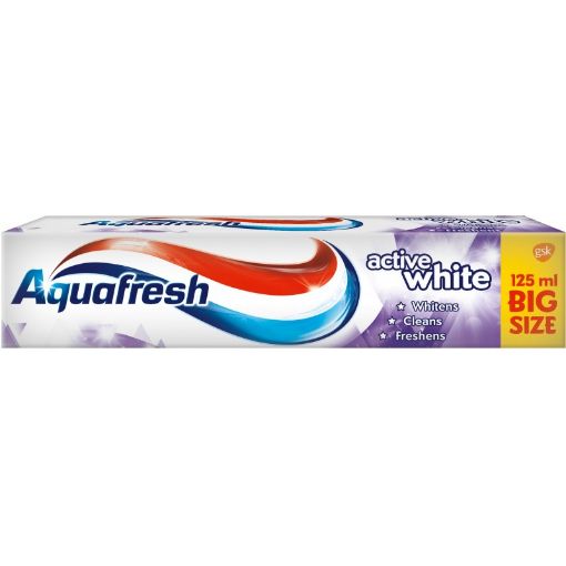 AQUAFRESH DİŞ MCN 125 ML ACTIVE WHITE şəkli