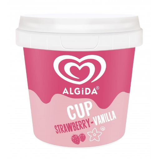 ALGİDA DONDURMA 100 ML CUP ÇİYƏLƏK VANİL şəkli