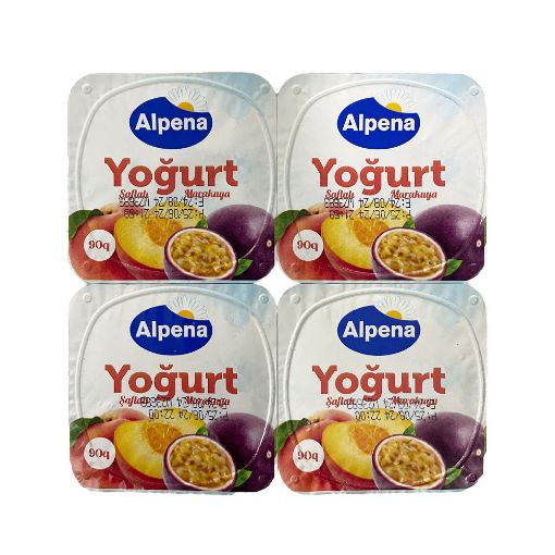 ALPENA YOQURT 90 Q ŞAFTALI MARAKUYA şəkli