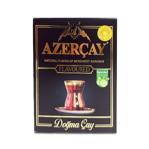 AZERÇAY ƏTİRLİ QARA ÇAY 100 Q şəkli