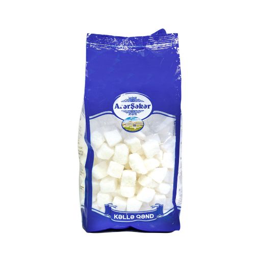AZERSEKER KƏLLƏ QƏND 600 Q PAKET şəkli