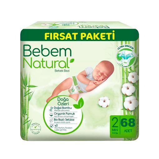 BEBEM UŞAQ BEZİ N2 68 LI 3-6 KQ NATURAL şəkli