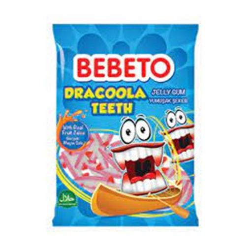 BEBETO DRACULA TEETH 80 GR 1X12 şəkli