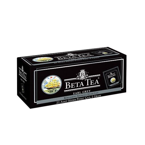 BETA ÇAY EARL GREY 50 Q 25 TB ZƏRFLİ şəkli