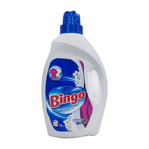 BİNGO YUYUCU GEL 2.6 L AĞ VƏ RƏNGLİ şəkli