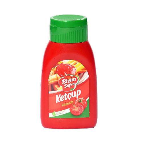 BIZIM SUFRE KETÇUP KLASSİK 350 Q PL şəkli