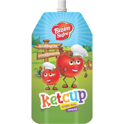 BIZIM SUFRE KETÇUP UŞAQLAR ÜÇÜN 200 ML şəkli