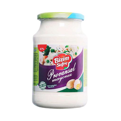 BIZIM SUFRE MAYONEZ 891 ML PROVANSAL 67% şəkli