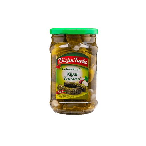 BIZIM TARLA XİYAR TURŞUSU 670 Q BOLQAR şəkli