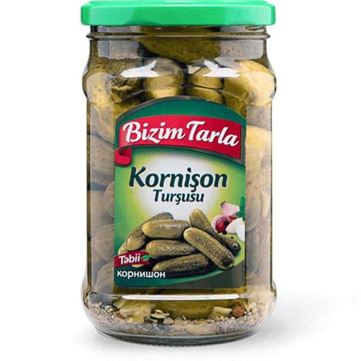 BIZIM TARLA KORNİŞON TURŞUSU 670 Q şəkli