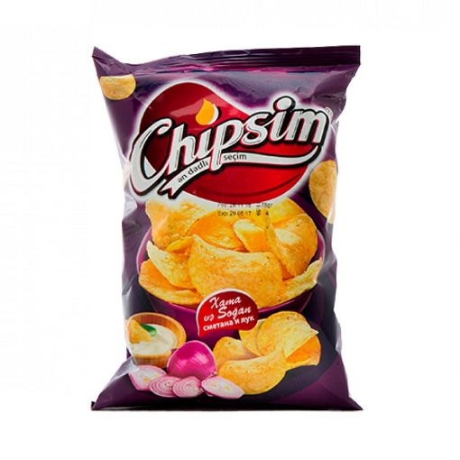 CHİPSİM CİPS 140 Q XAMA VƏ SOĞAN şəkli