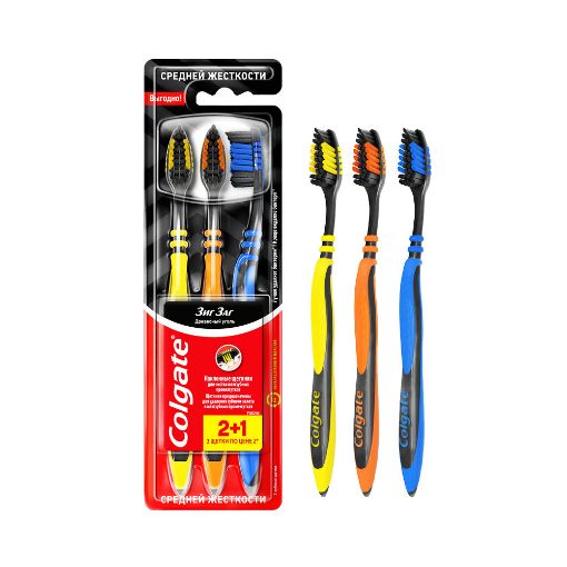 COLGATE DİŞ FIRÇASI ZİQ-ZAQ 2+1 şəkli