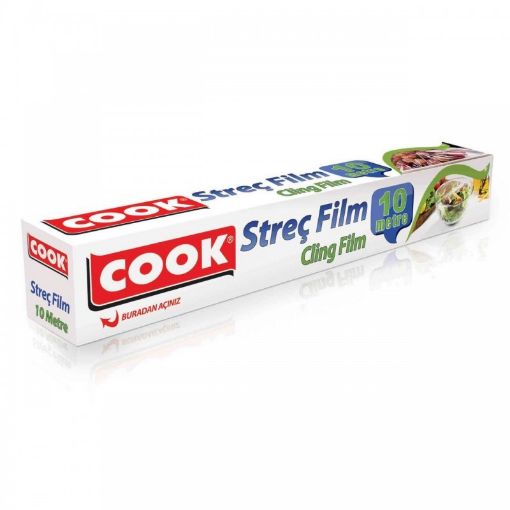 COOK STREÇ 30 SM X 10 M şəkli