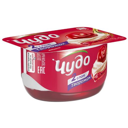 ÇUDO YOQURT KƏSMİKLİ 100 Q ALBALI GİLAS şəkli