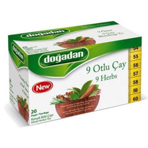 DOĞADAN ÇAY 9 OTLU 20 ƏDƏD şəkli