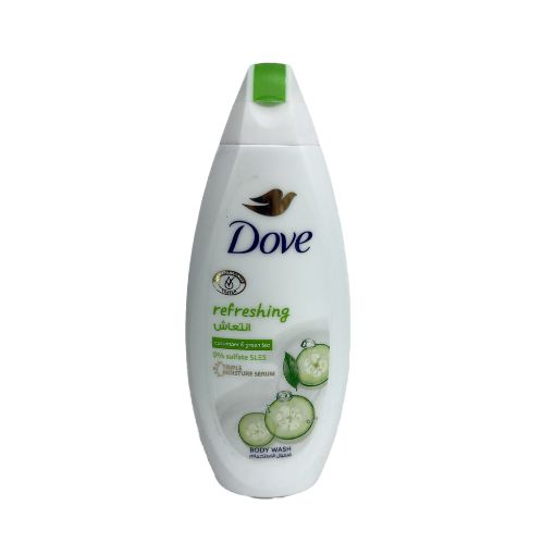 DOVE DUŞ GELİ 250 ML XİYAR VƏ YAŞIL ÇAY şəkli