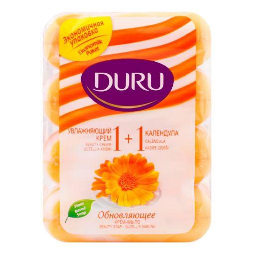 DURU KREM SABUN 80 Q KALENDULA 4 ƏDƏDLİ şəkli
