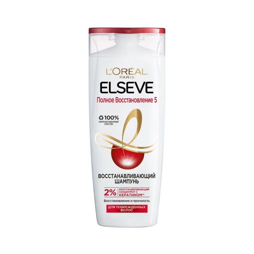 ELSEVE ŞAMPUN 400 ML ZƏDƏLİ SAÇLAR şəkli
