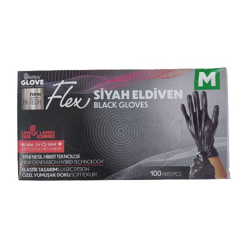 FLEX QARA ƏLCƏK 100 LÜ M şəkli