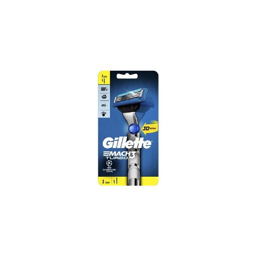 GİLLETTE MACH3 557TURBO  RAZOR 2CATRİDGE şəkli