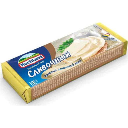 HOCHLAND KREM PENDİR 100 Q YAĞLI şəkli