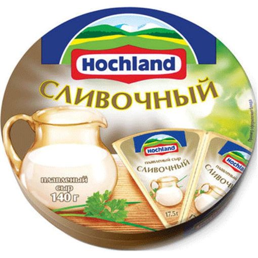 HOCHLAND KREM PENDİR 140 Q YAĞLI şəkli