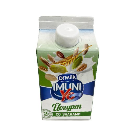 DR.MİLK İMUNİ İÇMƏLİ YOQURT 450 Q DƏNLİ şəkli