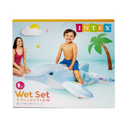 INTEX ŞİŞMƏ SU OYUNCAĞI DELFIN R602-01 şəkli