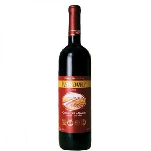 IVANOVKA QIRMIZI ŞƏRAB 750 ML KƏMŞİRİN şəkli