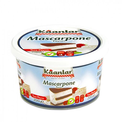 KAANLAR MASCARPONE PENDİR 200 Q şəkli