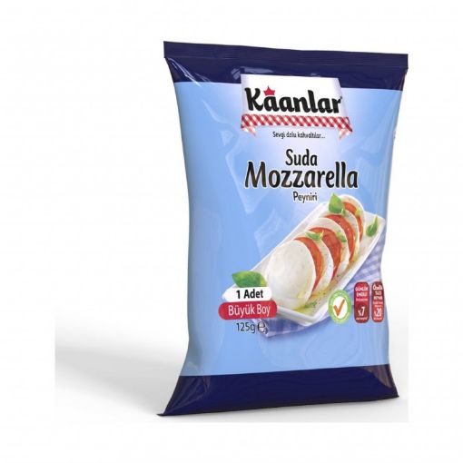 KAANLAR MOZZARELLA PENDİR 125 Q PAKET şəkli