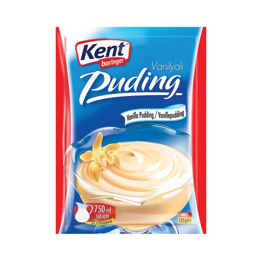 KENT BORINGER PUDİNQ 125 Q VANİL AROMALI şəkli