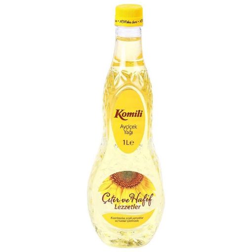 KOMİLİ GÜNƏBAXAN YAĞI 1 L şəkli