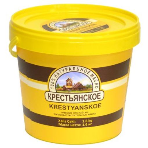 KRESTYANSKOE ƏRİDİLMİŞ BİTKİ YAĞI 1.6 KQ şəkli