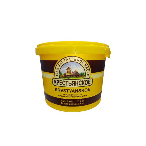 KRESTYANSKOE ƏRİDİLMİŞ YAĞ 2.5 KQ şəkli