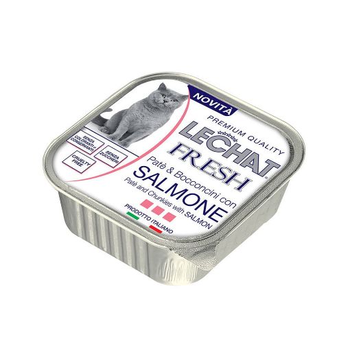 LECHAT FRESH PİŞİK PAŞTETİ 100 Q SALMON şəkli