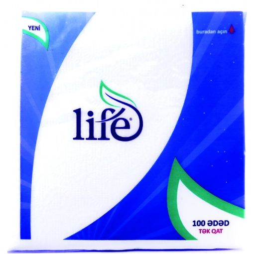 LIFE SALFET 100 LÜ 29X30 SM şəkli