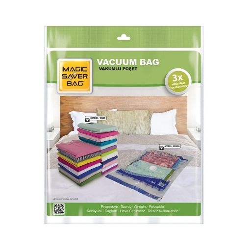 MAGIC SILVER VAKUMLU TORBA 100X130 MEG şəkli