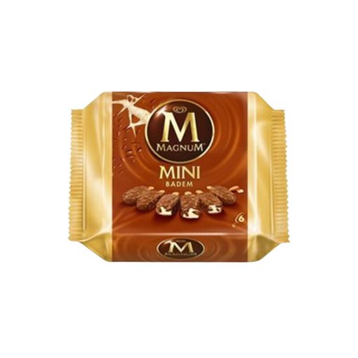 MAGNUM MİNİ DONDURMA 360 ML BADAM şəkli