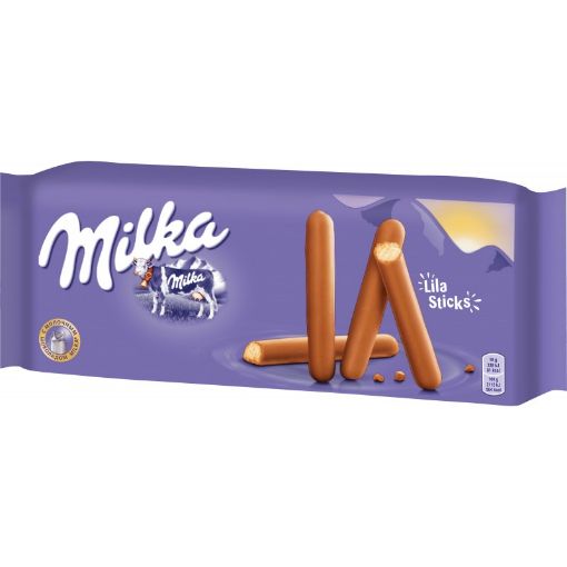 MİLKA LİLA STİCKS ŞOKOLAD 112 Q SÜDLÜ şəkli