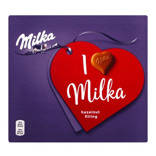 MİLKA ŞOKOLAD 110 Q SÜDLÜ FINDIQLI şəkli