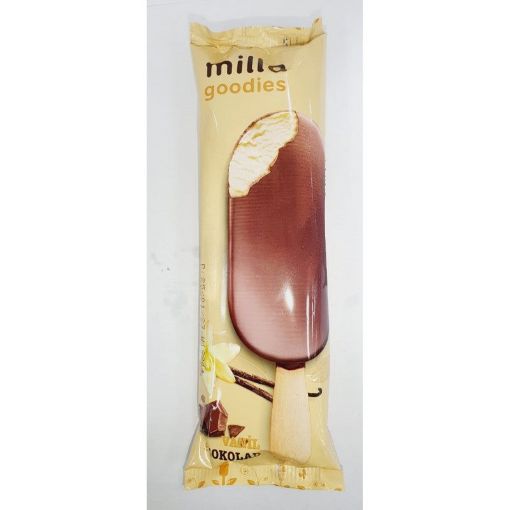 MİLLA DONDURMA 125 ML VANİL ŞOKOLAD şəkli
