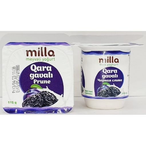 MİLLA YOQURT 115 Q QARA GAVALI şəkli