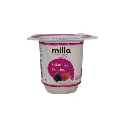 MİLLA YOQURT 115 Q MEŞƏ GİLƏMEYVƏ şəkli