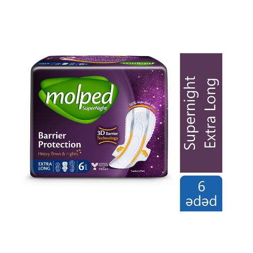 MOLPED QADIN BEZİ 6 LI EXTRALONG NORMAL şəkli