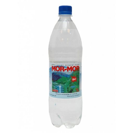 MOR-MOR MİNERAL SU 1 L QAZLI şəkli