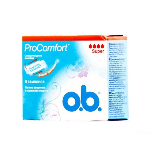 O.B TAMPON 8 Lİ PROCONFORT SUPER şəkli